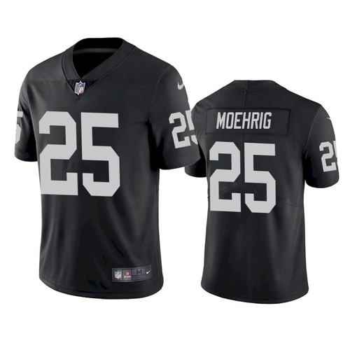 Men Las Vegas Raiders #25 Trevon Moehrig Black Vapor Limited Nike Jersey->minnesota vikings->NFL Jersey